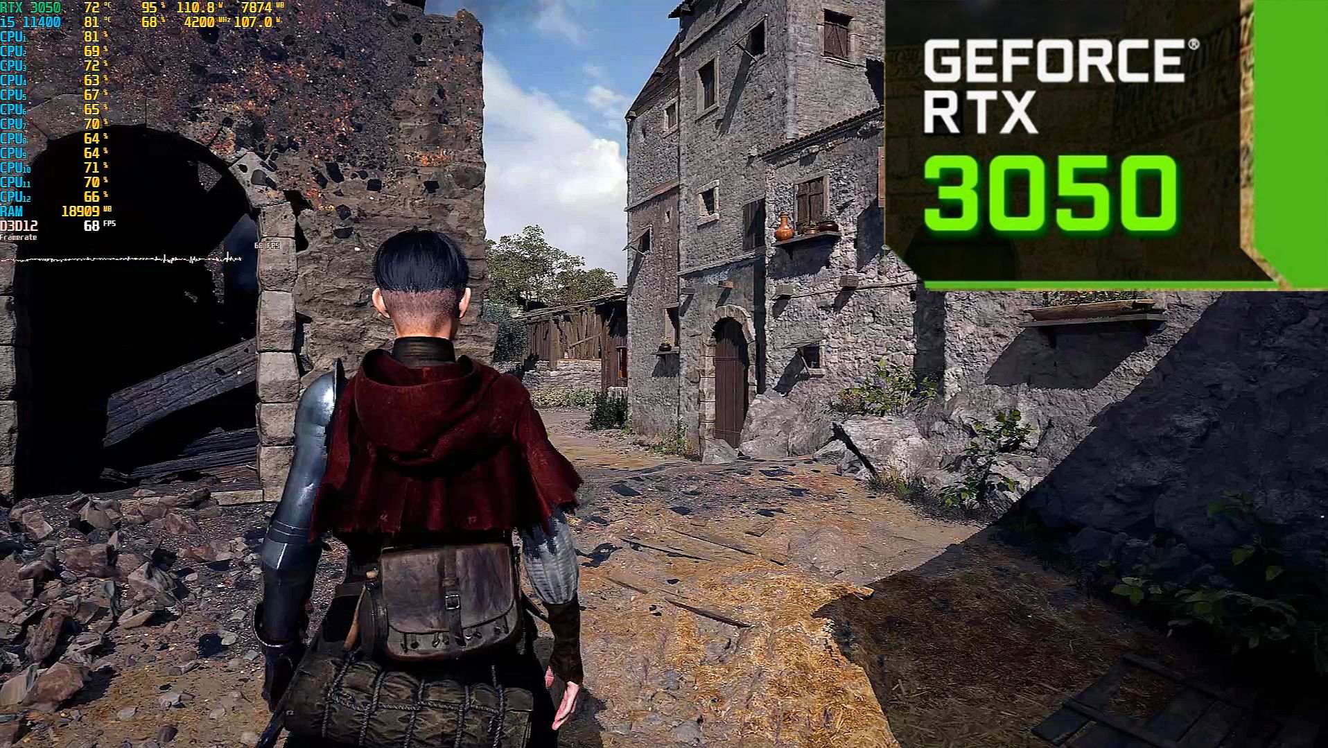RTX 3050 8gb | 1348 Ex Voto | I5 11400f | All Settings