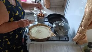 29.07.26. Венгерская ватрушка (продолжение) Обшиваем дом.