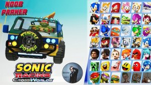 Sonic Racing Crossworlds DLC Дополнение Все Ниндзя Черепашки в Нью Йорке.