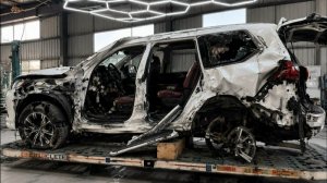 Купили разбитый Lexus LX570 под восстановление