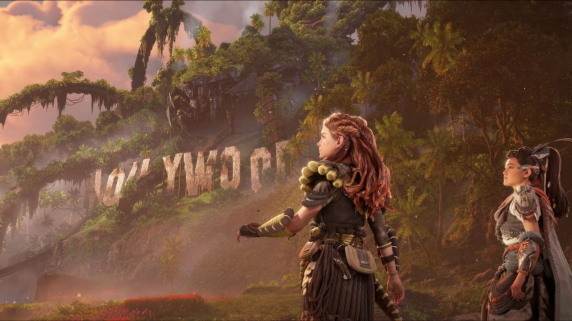 Horizon Forbidden West, часть 18. Прохождение дополнения пылающие берега в Хоризон запретный запад.