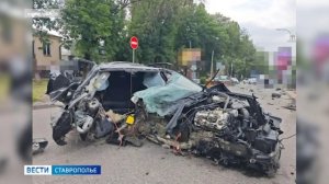 На проспекте Калинина в Пятигорске произошло смертельное ДТП