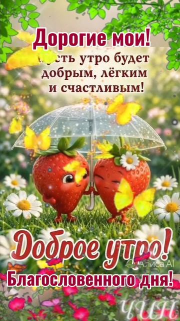 Дорогие мои, доброе утро!