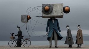 Strange Surreal Scenes - Get Inside My Mind (Take A Ride) - 4K - Kelly Boesch AI Art (720p, h264).mp