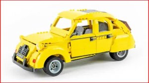 Сборка модели CaDA Citroen 2CV 1:12 | C61026W