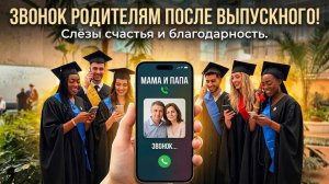 Звонок родителям: что бы хотели сказать выпускники самым близким?
