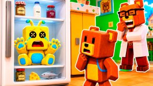 ШИКА ЗАСТРЯЛА В ХОЛОДИЛЬНИКЕ в СУПЕР МИШКА! Super Bear Adventure