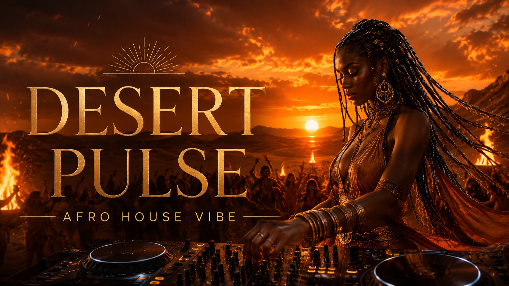AFRO HOUSE 2026 🔥 Sunset In My Veins _ Desert Sunset DJ Mix _ Tribal Afro House & Melodic Vibes
