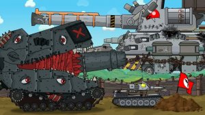 СУХОПУТНЫЙ КРЕЙСЕР принял бой с БЕЗЛИКИМ МОНСТРОМ — Мультики про танки