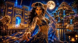 BABYLON–Mystery of the Ishtar Gate_ Oriental Italo Disco _Desert Synthwave(Official Video)-ANGEL BOY