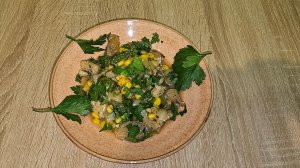 Треска с овощами и кукурузой в соусе терияки/Рецепт № 284