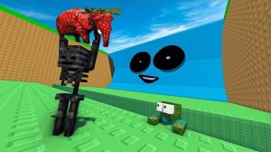 BRAINROT УБЕГАЮТ ОТ ГИГАНТСКОГО ЦУНАМИ!