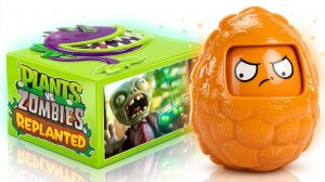 СЮРПРИЗ-БОКС PLANTS VS ZOMBIES 🎁 Новые фигурки Replanted 🎁 Коллекция Фигурок. Мультики для детей