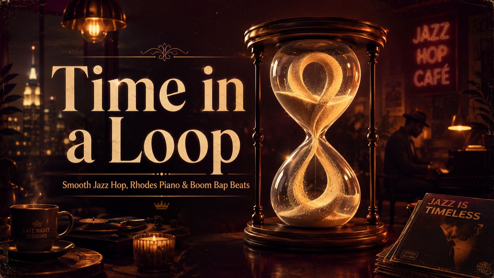 The Hourglass Sessions | Smooth Jazz-Hop, Deep Bass & Soft Trumpet