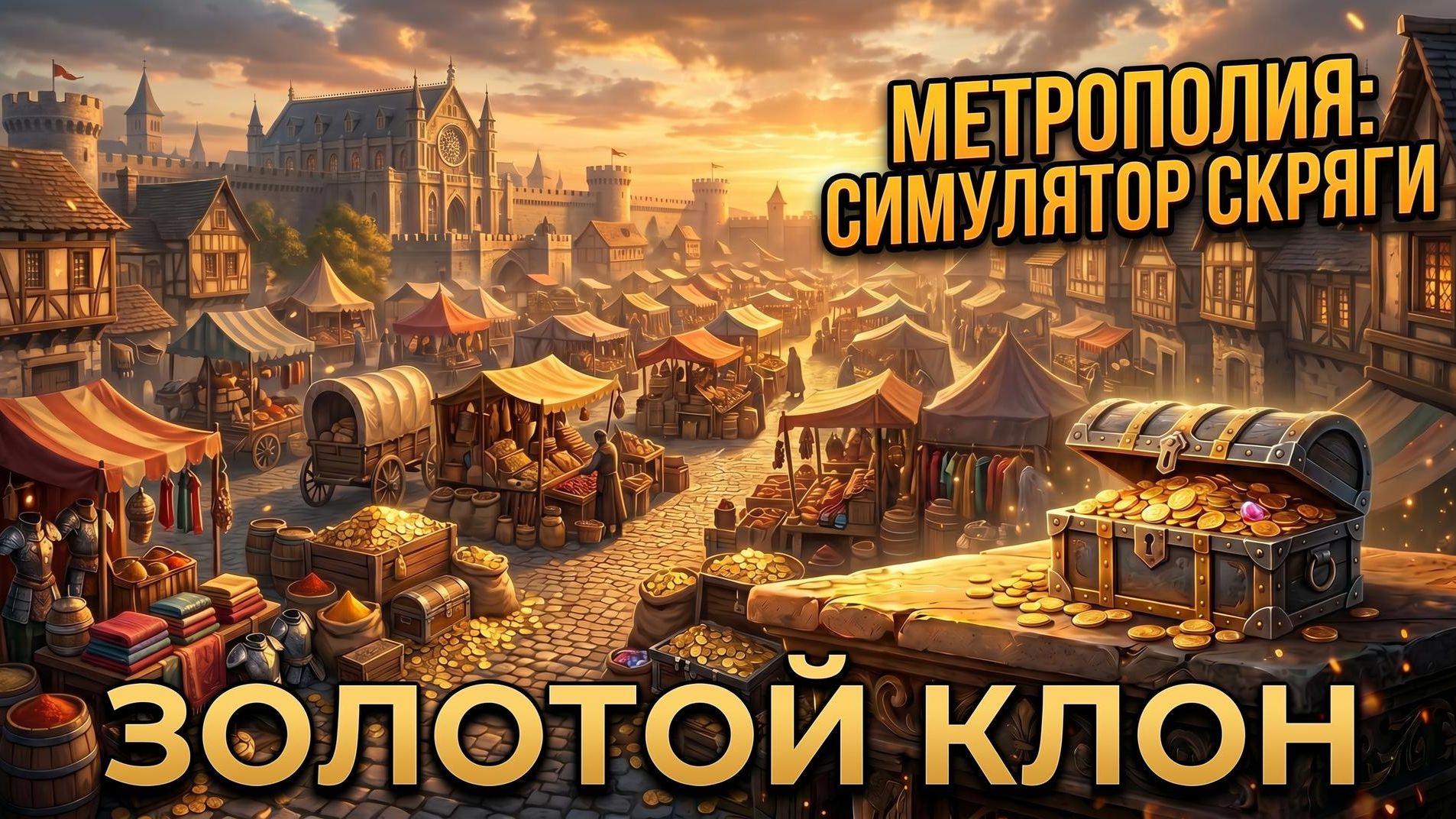Строим замок в игре Золотой клон