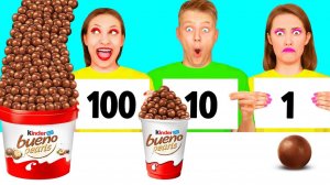 100 Слоев Еды Челлендж # Вкусные Рецепты от DaGaDa Challenge