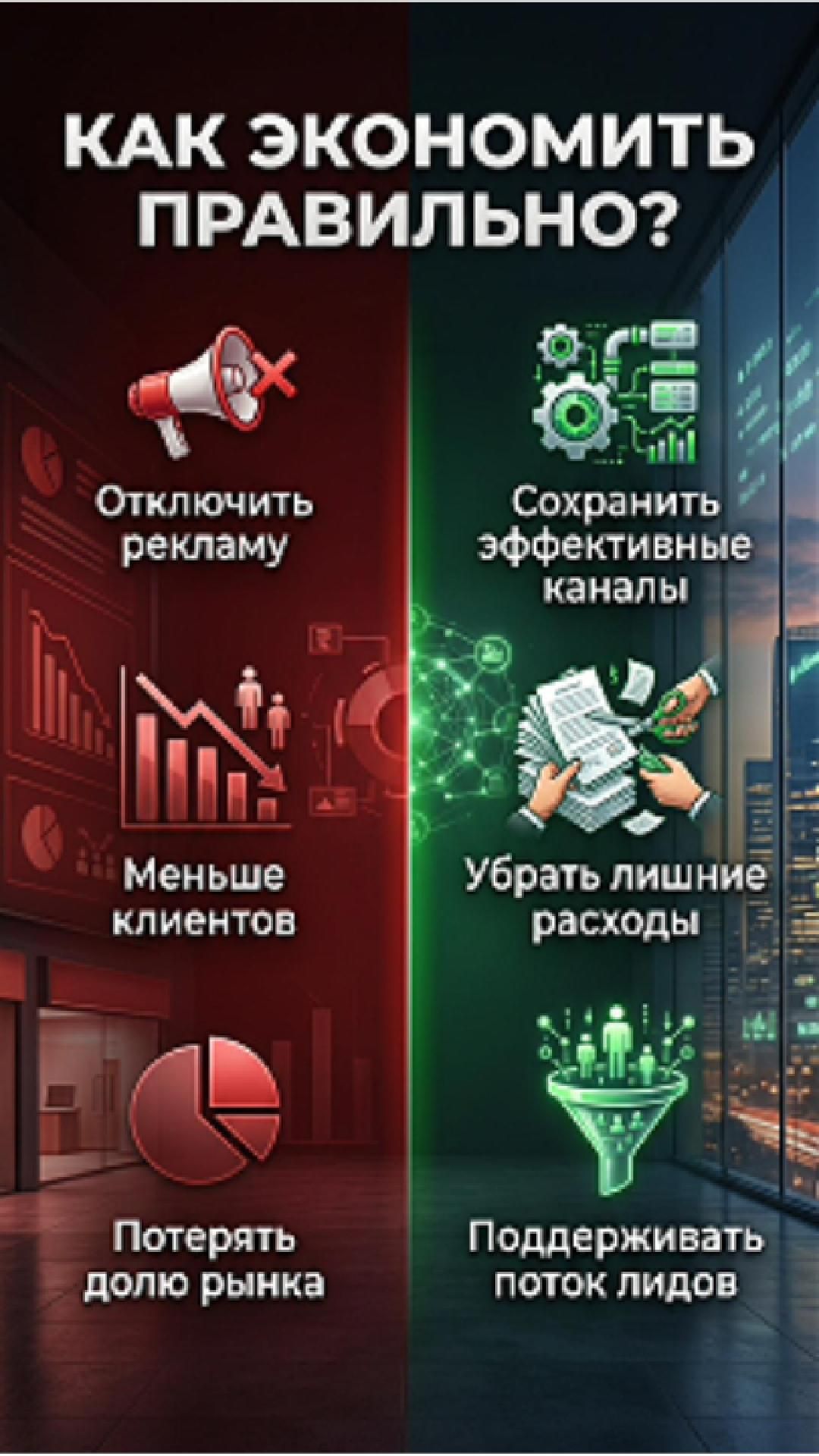 Что делать вместо сокращения рекламы