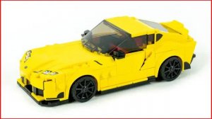 Сборка LEGO Speed Champions 76901 Toyota GR Supra
