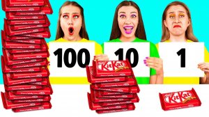 100 Слоев Еды Челлендж # Смешные Челленджи с Едой