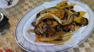 Обалденные БАКЛАЖАНЫ ПО-КОРЕЙСКИ. Вкуснее чем на рынке! Закуска из баклажан