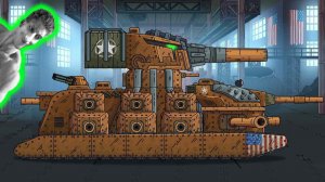 Возрождение монстра! Капитальный ремонт FV-44 - Реакция на Геранд - Мультики про Танки Gerand ! ?