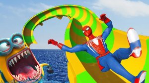 Человек-Паук в GTA 5_ живые 3D-локации и уникальная навигация
