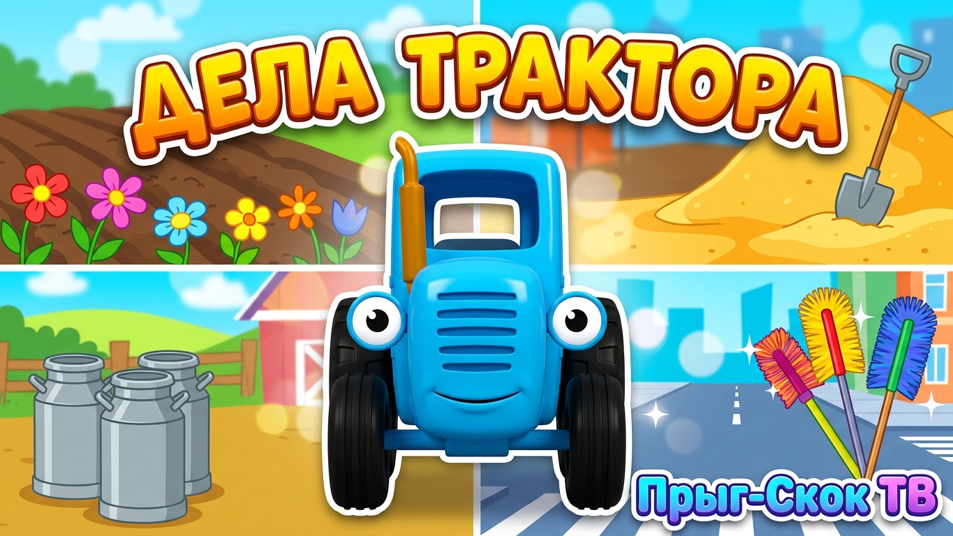 Что ты делал Синий Трактор?