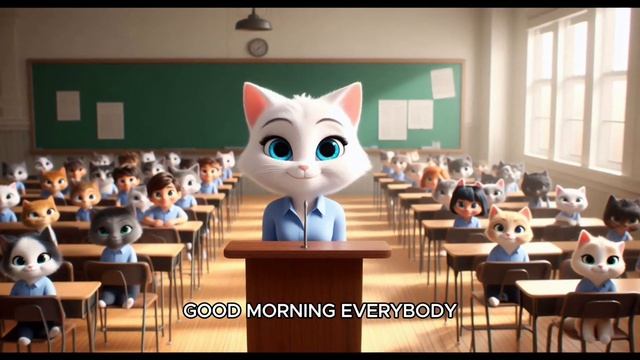 На котенка напал автобусный монстр I Cute Cat Of Moments #cat #aicat #viralvideo #vid