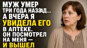 Истории из жизни/Муж умер 3 года назад, а вчера я увидела его/Аудиорассказы жизненные