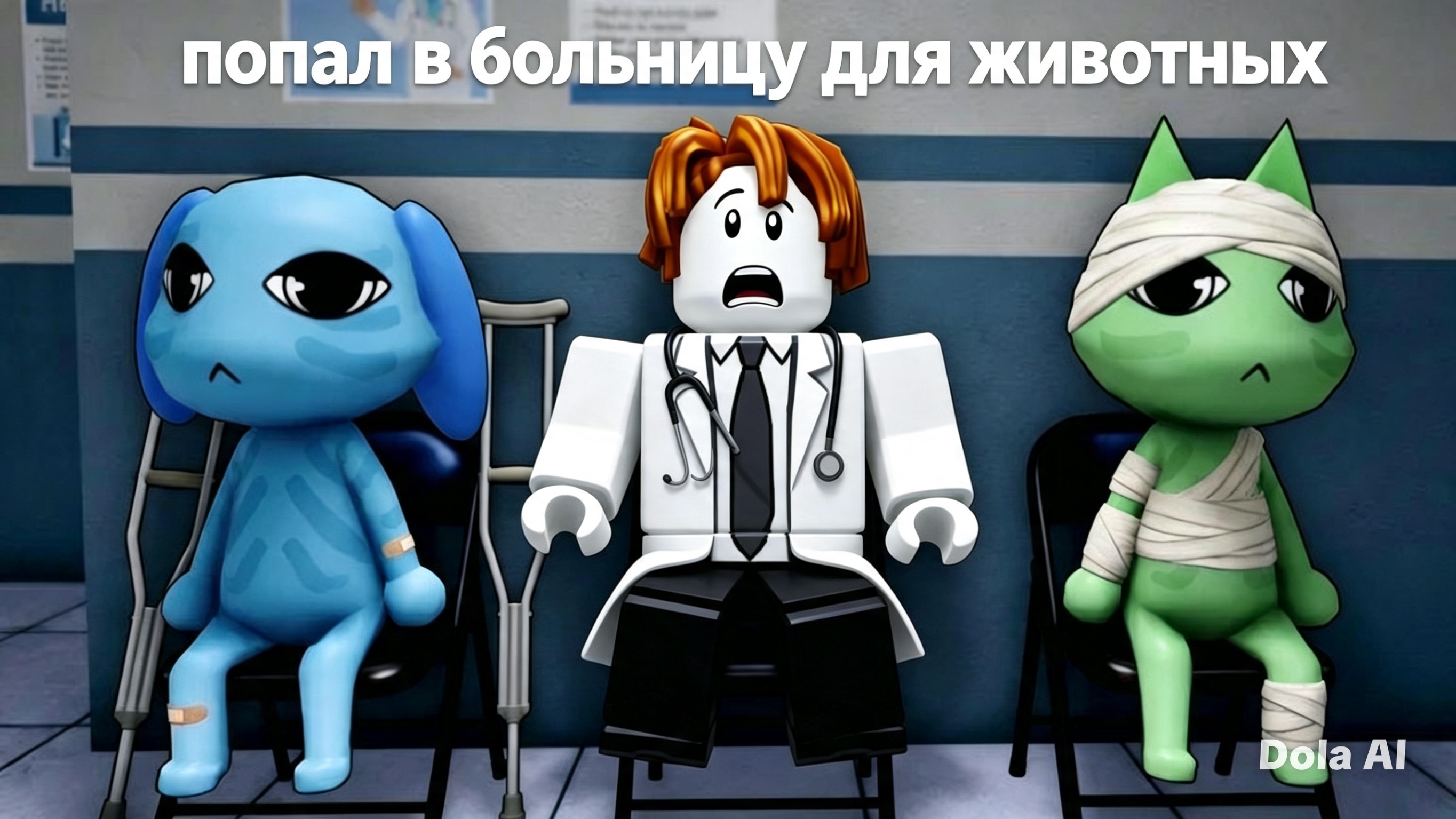 играю в больницу для животных
