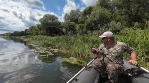 Рыбалка на Оке в конце июля. Вода упала.