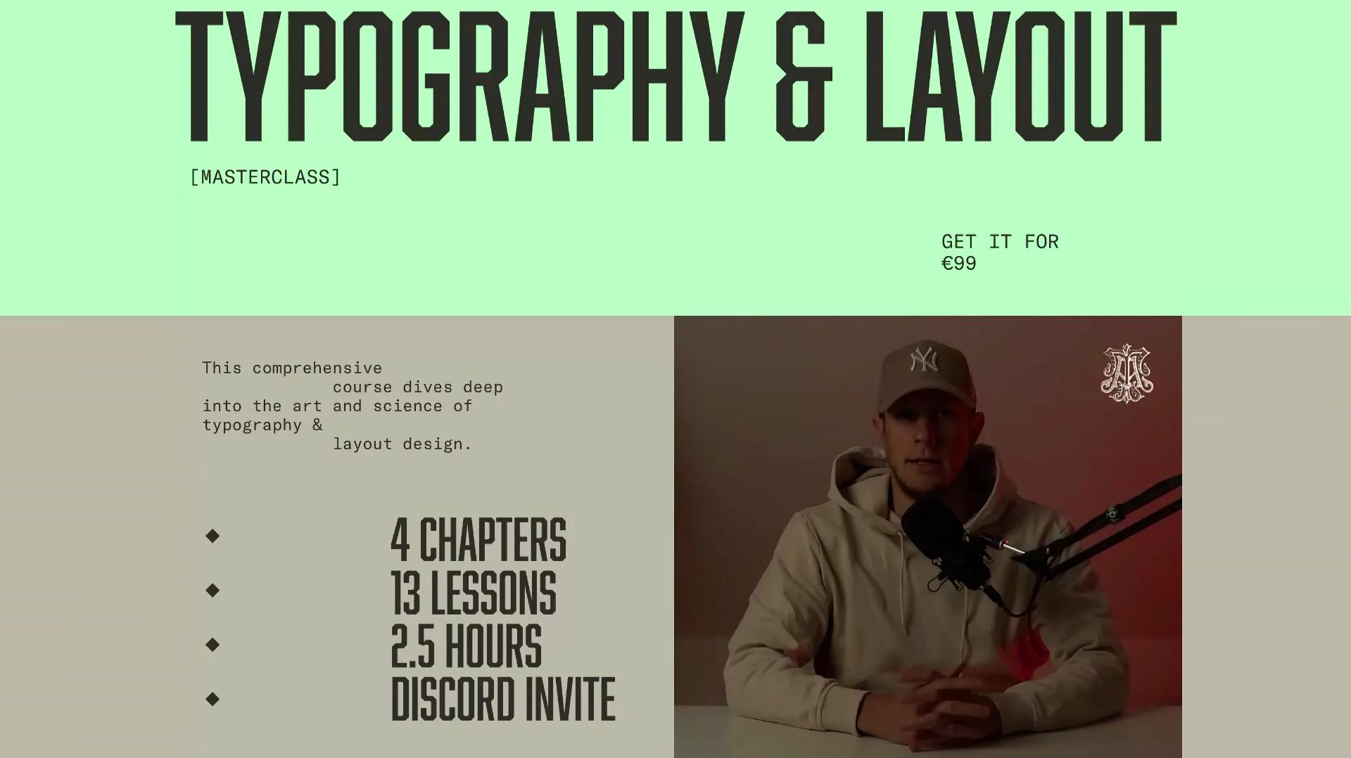 Typography & Layout Masterclass By Oliver Gareis