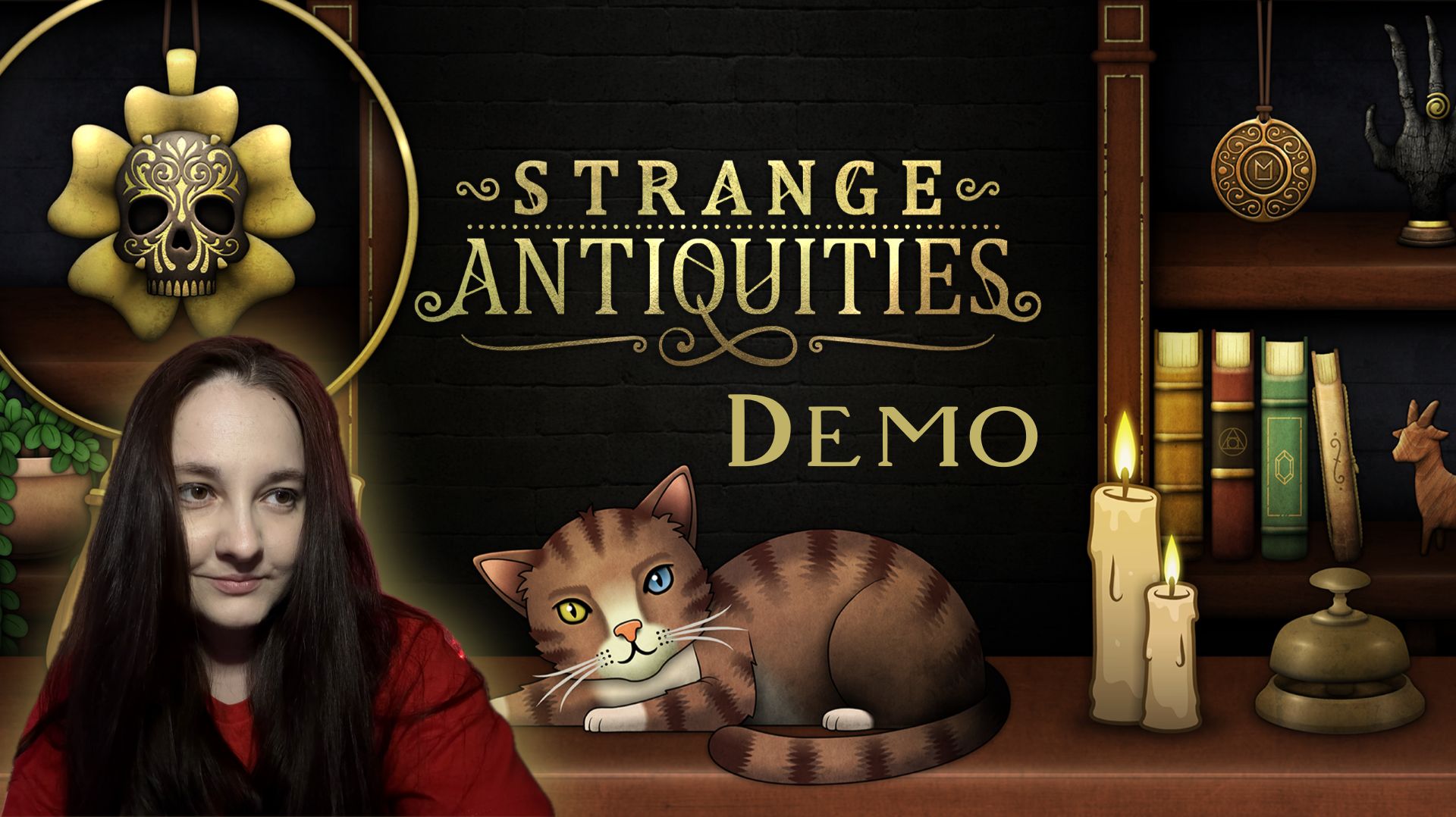 STRANGE ANTIQUITIES.Демо. Проклятые реликвии и котик