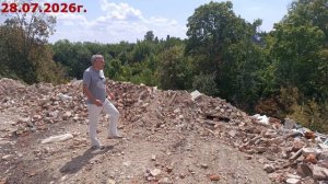 Свалка в центральной части Саратова, в 1 км от гордости Володина В.В.