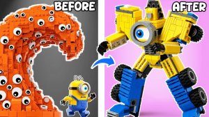ЛЕГО МИНЬОНЫ: Я УЛУЧШИЛ ПЕРСОНАЖЕЙ И ПРЕВРАТИЛ ИХ В РОБОТОВ! | OMG BRICKS