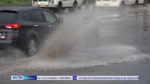 На юге Кузбасса устраняют последствия ливня