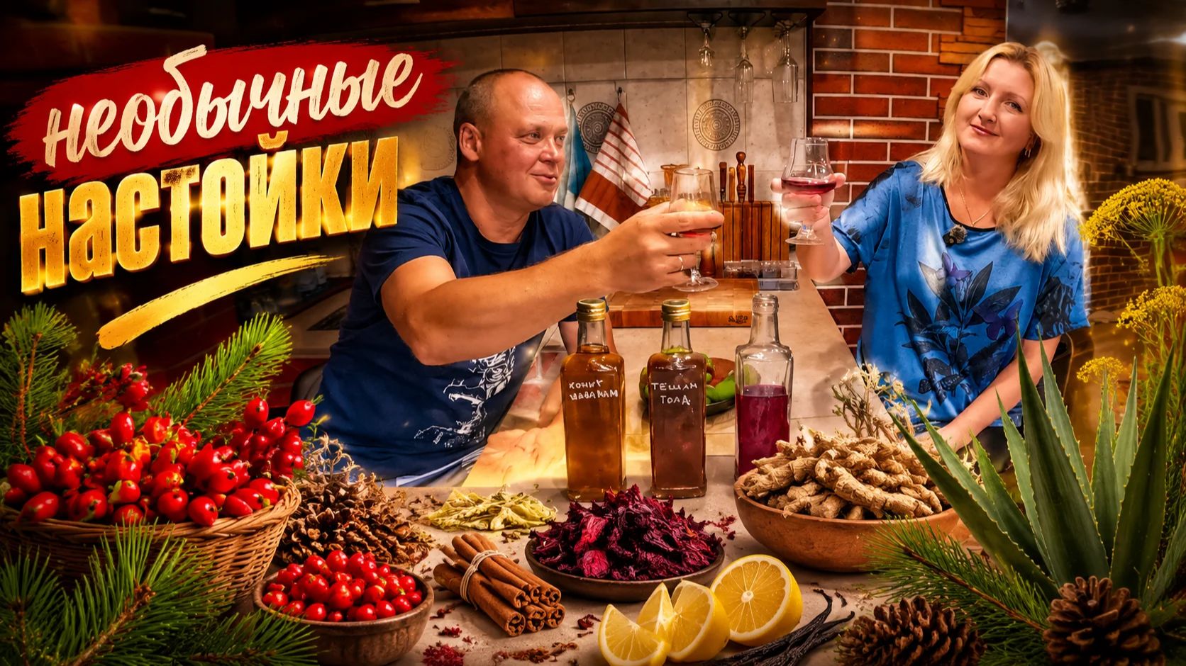 Настаиваем необычные настойки.