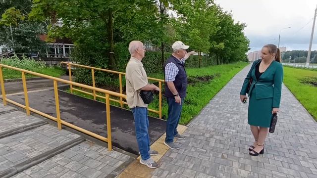 Бородин А.В,. о благоустройстве тротуара на улице Белкинской