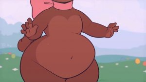 Rabbit turns into a chocolate egg