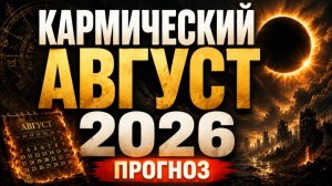 АВГУСТ 2026: ОБНУЛЕНИЕ КАРМЫ. Какие дни все изменят? | Прогноз астролога Елена Негрей
