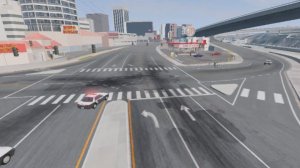 BEAMNG DRIVE Поля натравила на меня копов, но я сбежал!