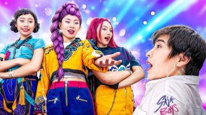 Саджа Боя усыновили охотники на демонов K-Pop!# Куколка Таиланд