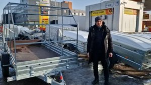 Обзор легкового прицепа МЗСА 817712 исп. 022 для мототехники и других грузов