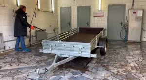 Обзор легковой прицеп МЗСА 817711 исп 022 Для строительных материалов и квадроцикла