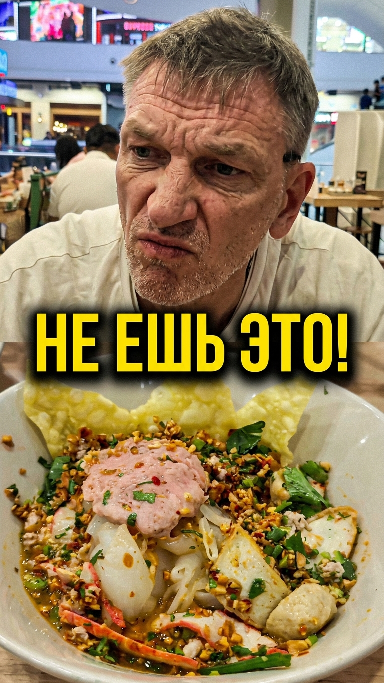 Что попробовать в Таиланде? Точно не эту еду в #Terminal21 🌶️ Лучше съеште Том Ям или Пад-тай 😜