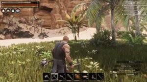 Conan Exiles. Как добыть смолу и лианы.