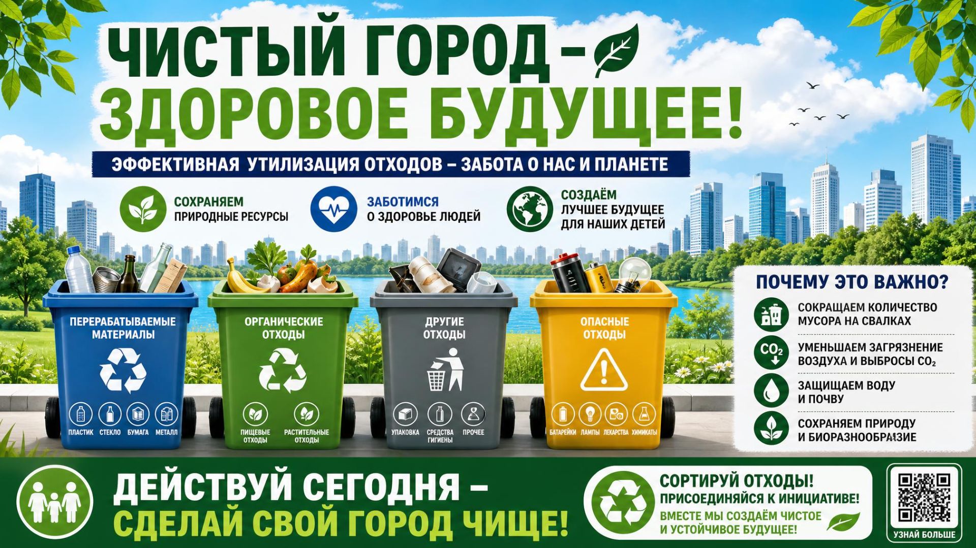 Озеленение городского ландшафта: просветительский проект