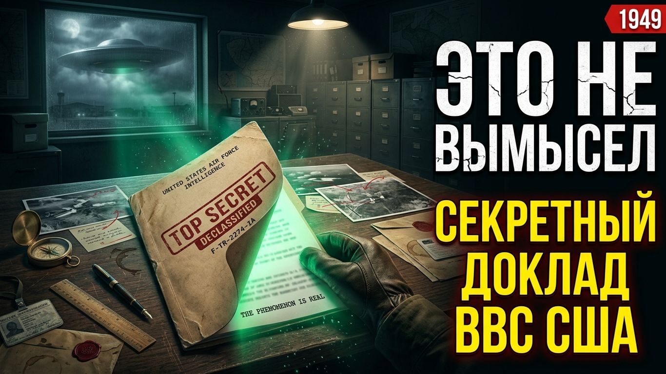 ВВС США ПРИЗНАЛИ: «ЭТО НЕ ВЫМЫСЕЛ» | Секретный доклад Project SIGN