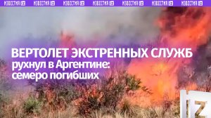В Аргентине разбился вертолет экстренных служб