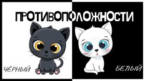ДЛЯ ДЕТЕЙ ПРОТИВОПОЛОЖНОСТИ (АНТОНИМЫ) ДЛЯ МАЛЫШЕЙ - РАЗВИВАЮЩЕЙ МУЛЬТФИЛЬМ ДЛЯ ДЕТЕЙ